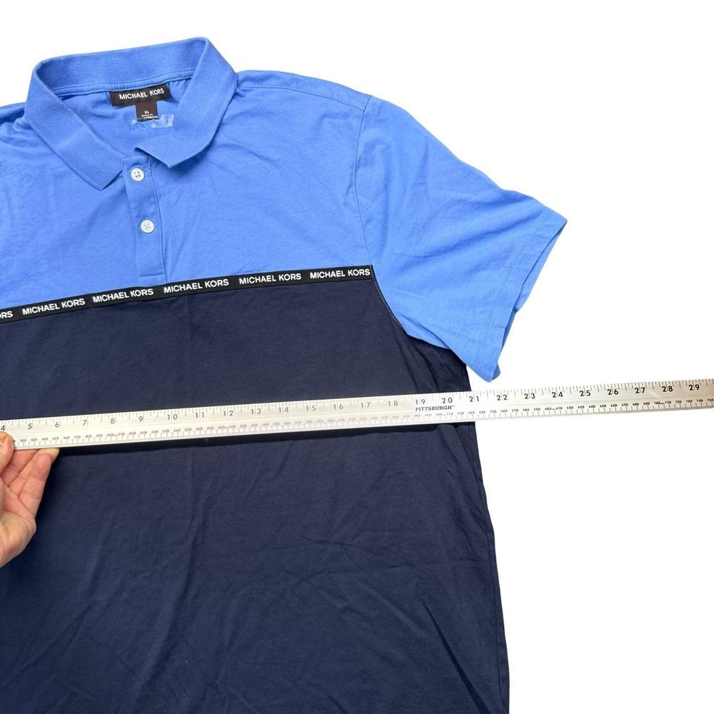 Michael Kors Luxury Polo Mens Dress shirt Casual Golf Collard T-Shirt XL - Picture 5 of 7